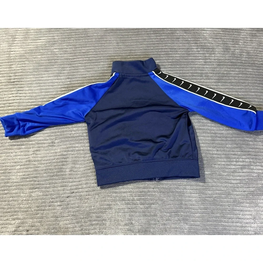 Baby Boys Nike Tape Tracksuit Age 12 Months Navy Blue Poly